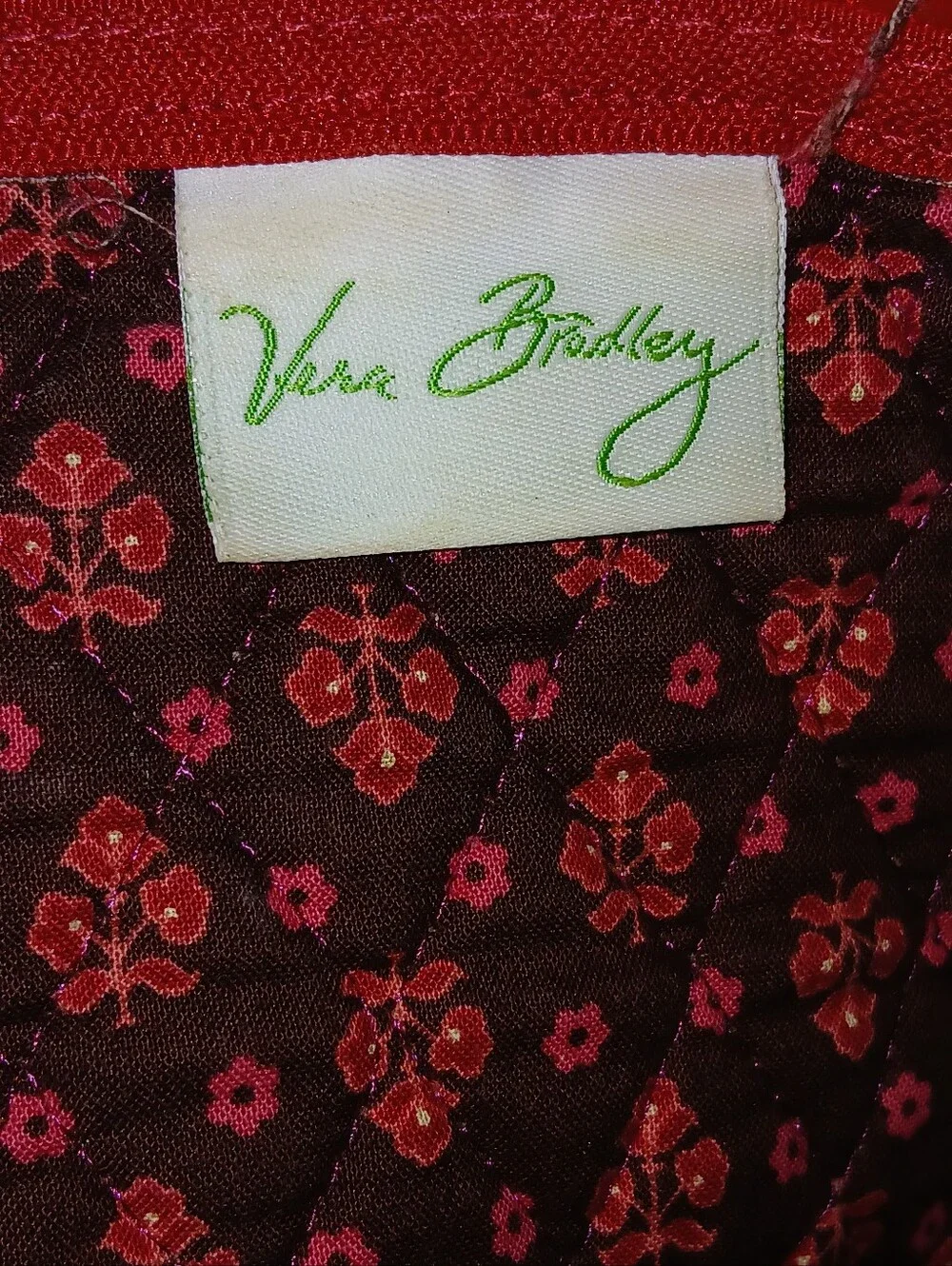 Vera Bradley matching quilted